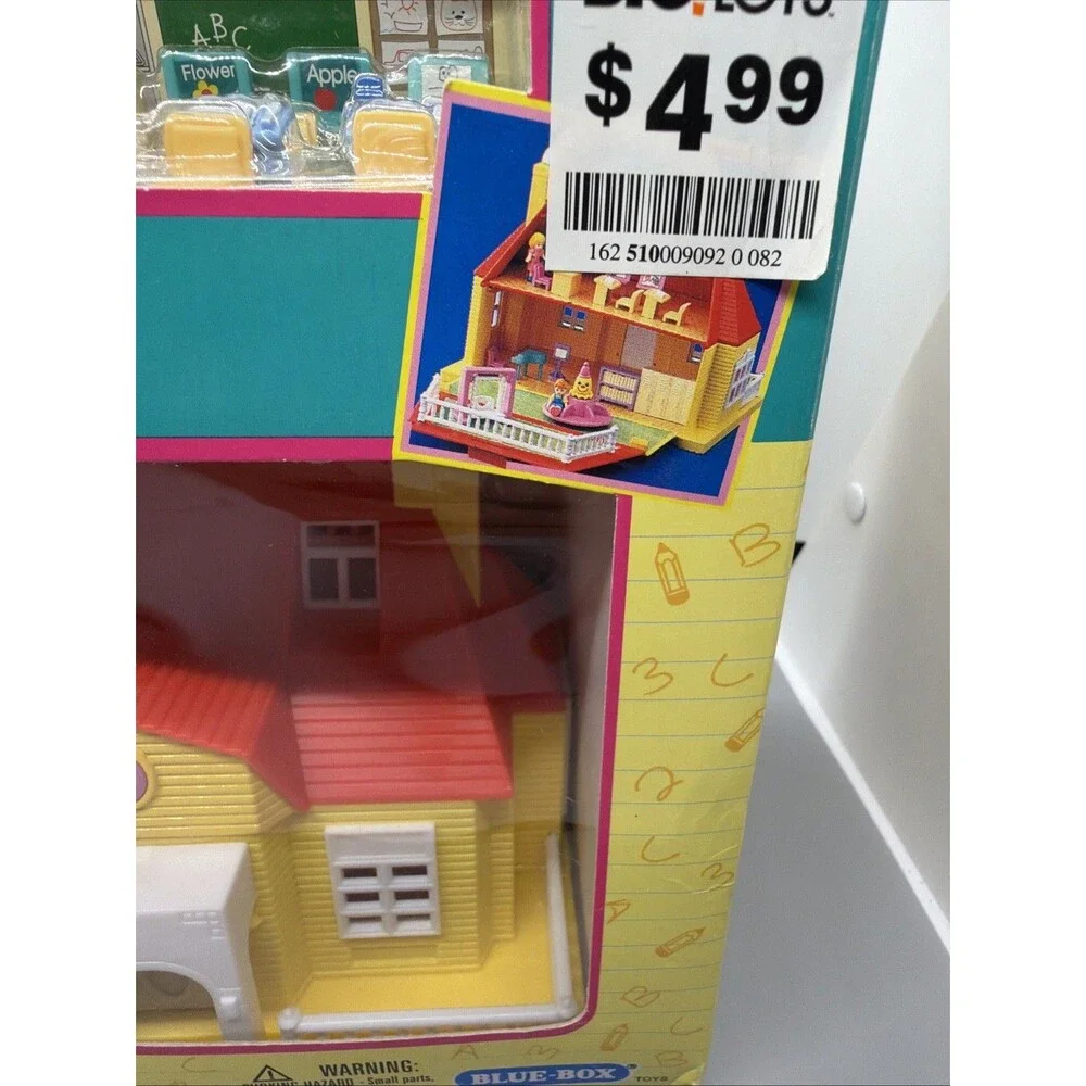 Blue Box Toys Tiny Dreams Mini Doll House Playset for Polly Pocket